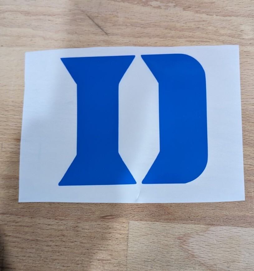 Duke Blue Devils Decal