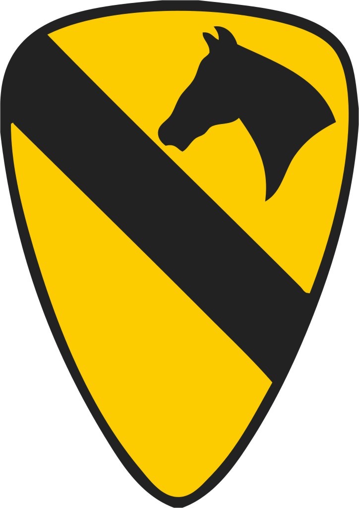 U.S. Army 1st Cavalry Division Wall Window Vinyl Decal Sticker Military