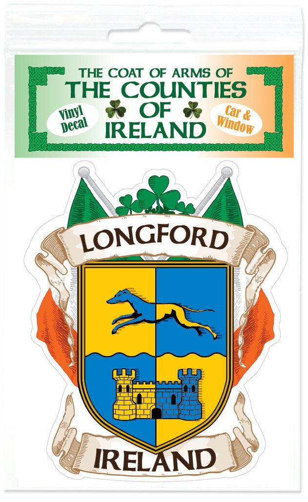 County Longford Ireland Irish Decal Sticker