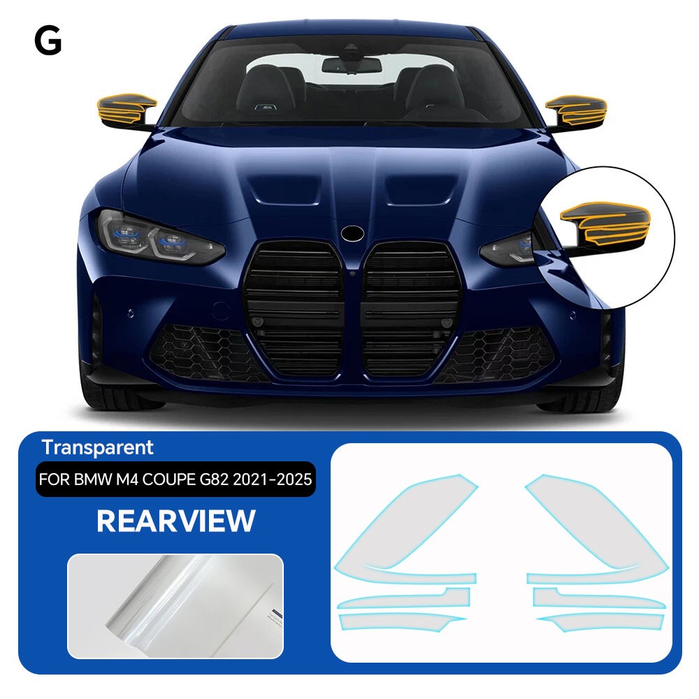 For BMW M4 Coupe G82 2021-2025 Full Car Kit Precut Paint Protection Film PPF Bra
