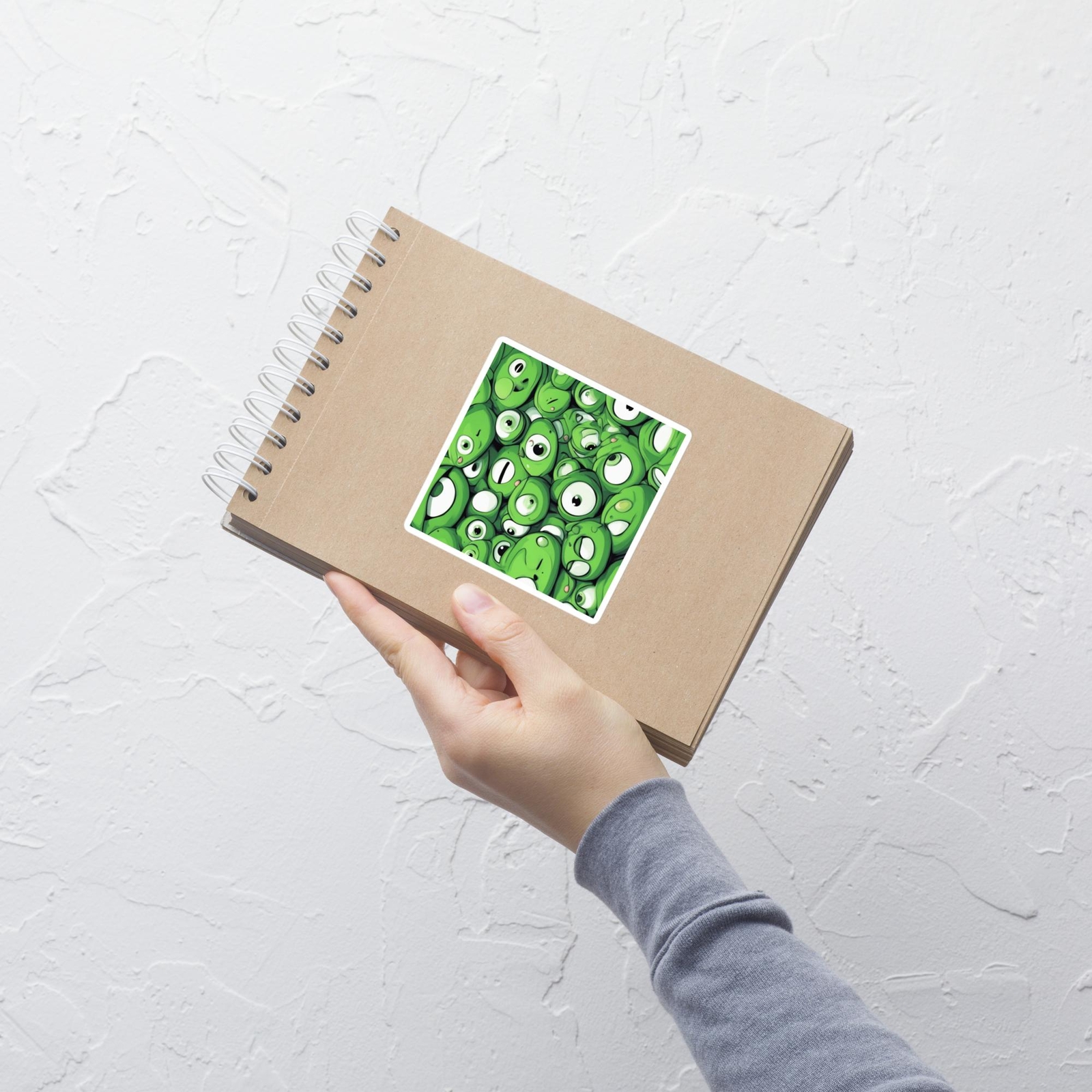 green monster sticker