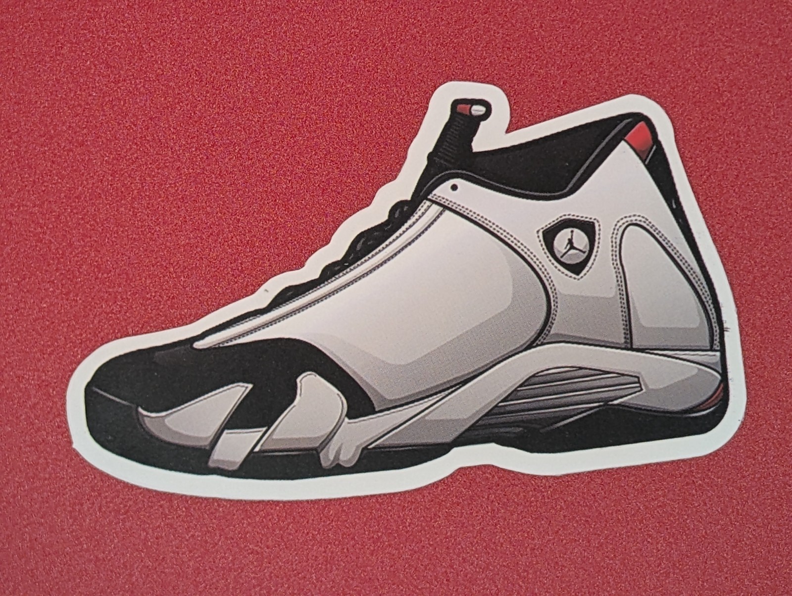 Michael Air Jordan Nike Jumpman Sneakers Tenis Shoes Sticker Decal Bulls ~2 inch