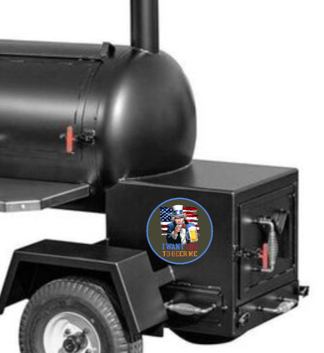 Beer – I Want You – 4" Vinyl Decal Truck Car Cooler Laptop Smoker Trailer Bar