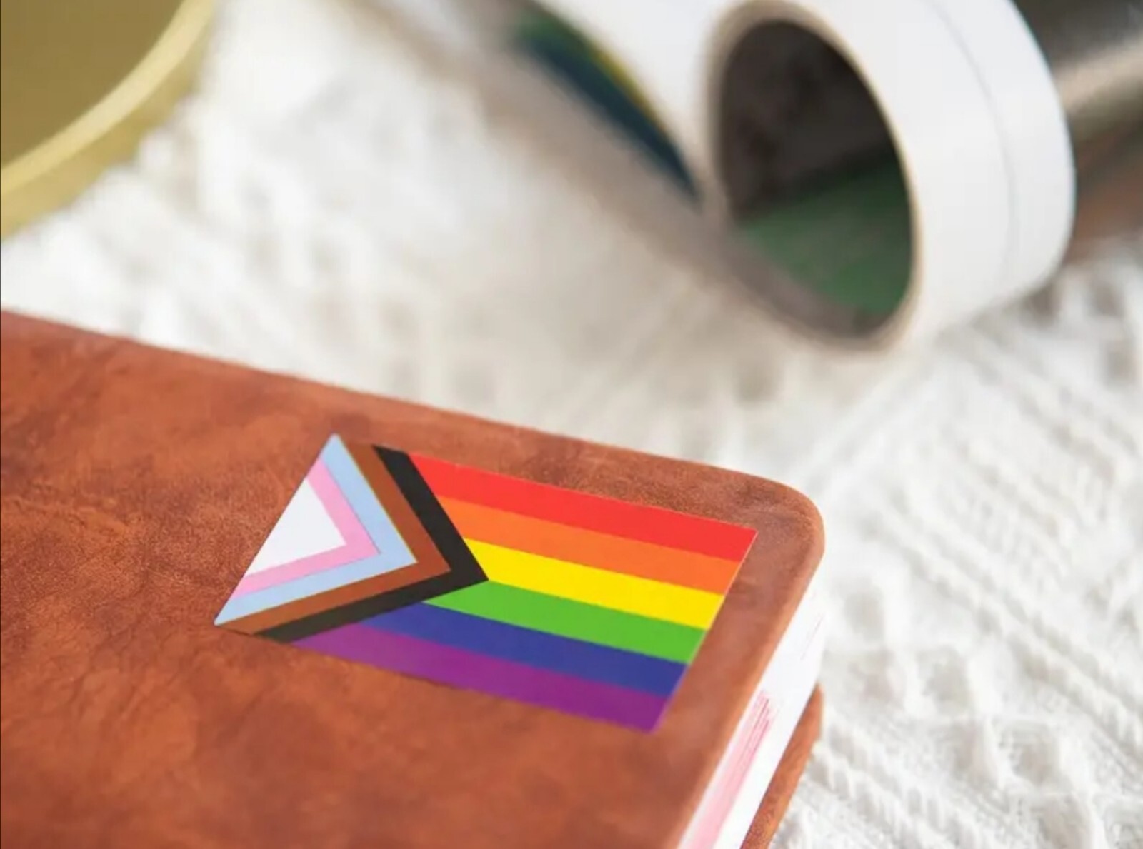 10 PCS Gay Queer LGBTQ+ Rainbow Progress Pride Flag Stickers BRAND NEW