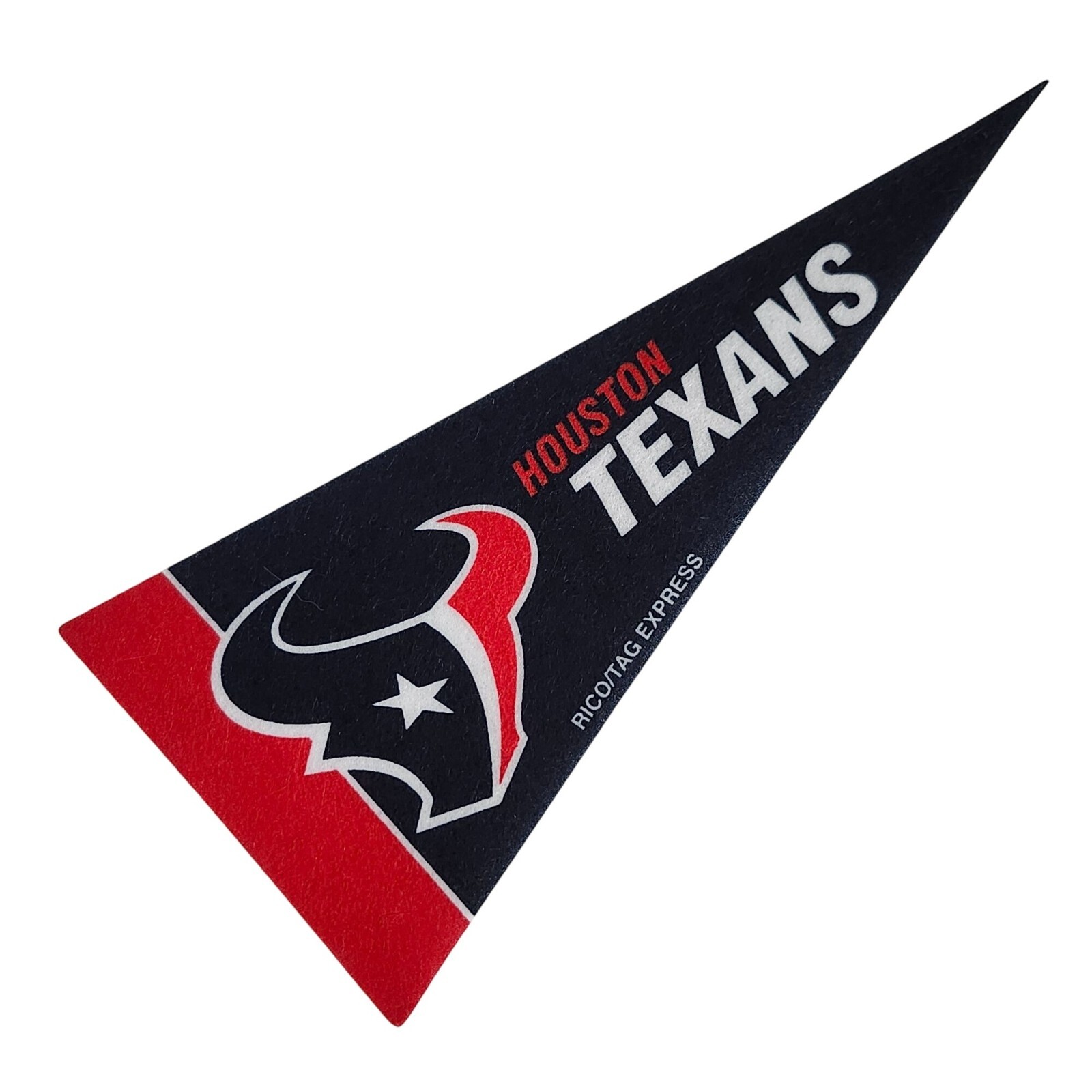 Houston Texans NFL Football 4×9 Inch Mini Pennant Banner Flag Rico Tag