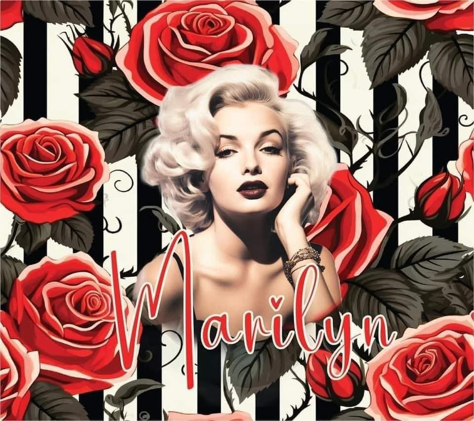 Marilyn Monroe Sticker Decal Laptop Wall Mirror Cup Tumblr Locker