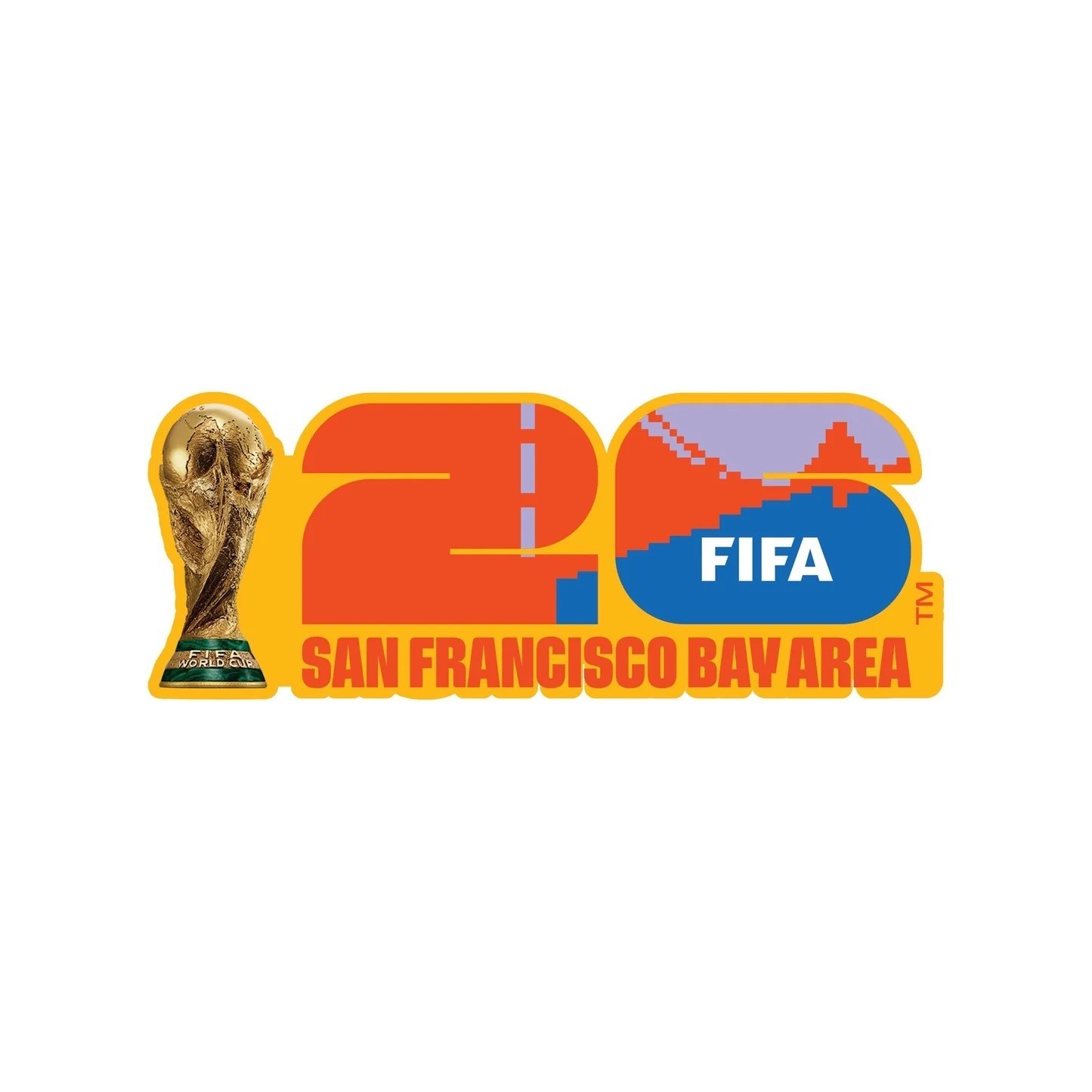 FIFA World Cup, San Francisco Vinyl Die Cut Sticker