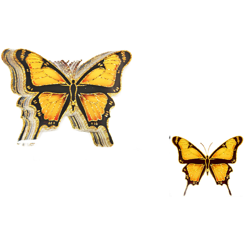 3D Butterfly Decals PVC Waterproof Bright Colors for Home Interior Decor