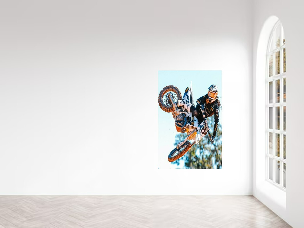 MALCOLM STEWART WHIP Supercross WIN Wall Vinyl Decal Graphic Mural
