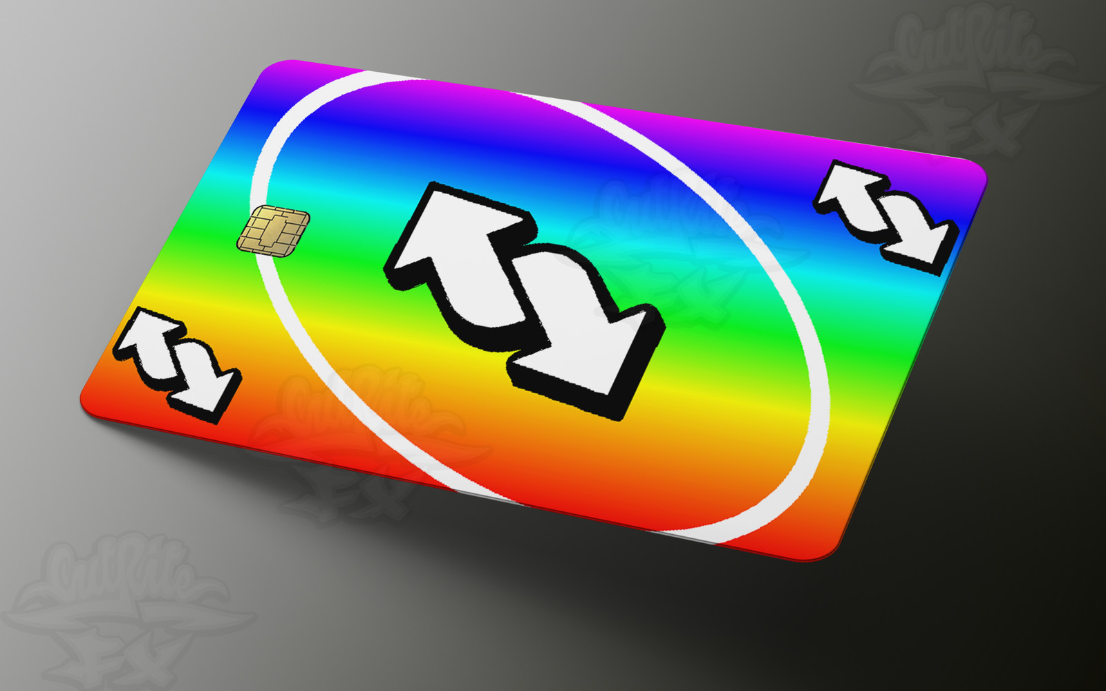 UNO Reverse Credit Card Skin, Debit Card Covering