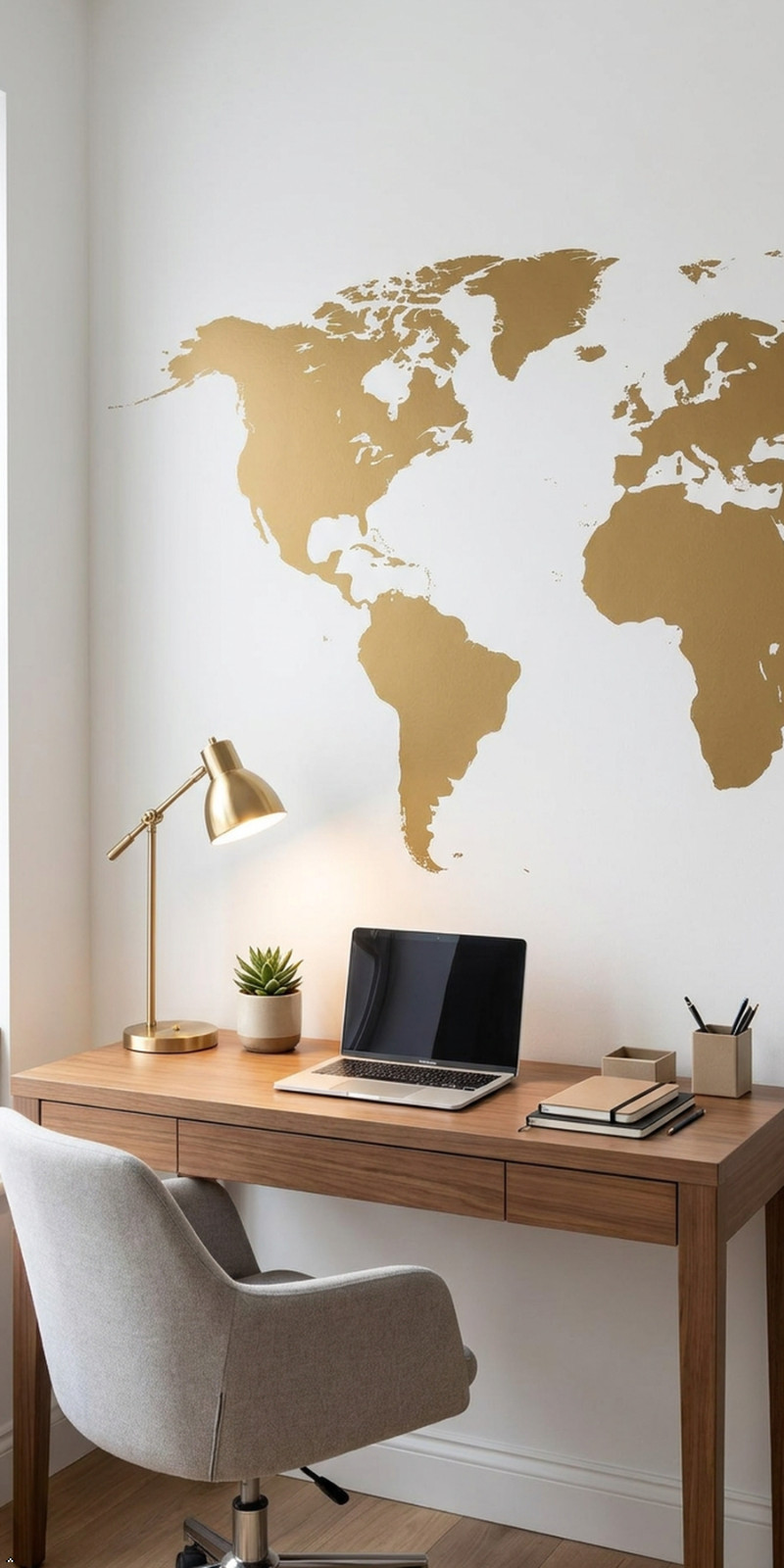 World Map Travel Office Bedroom Living Wall Sticker Graphic Vinyl Home Kid décor
