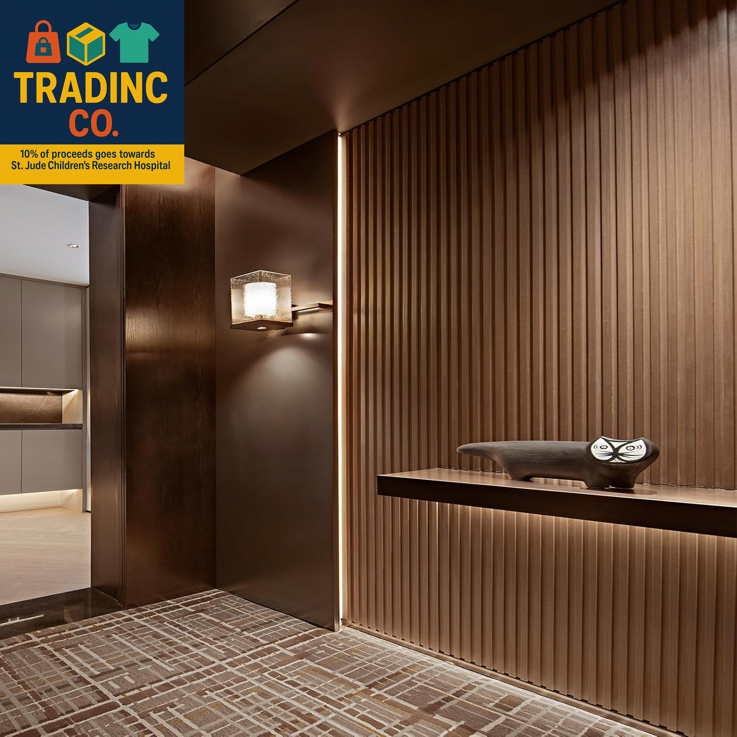 Slat Wall Panels, WPC Soundproof 3D Wall Paneling for Interior Wall Decor, TV Ba