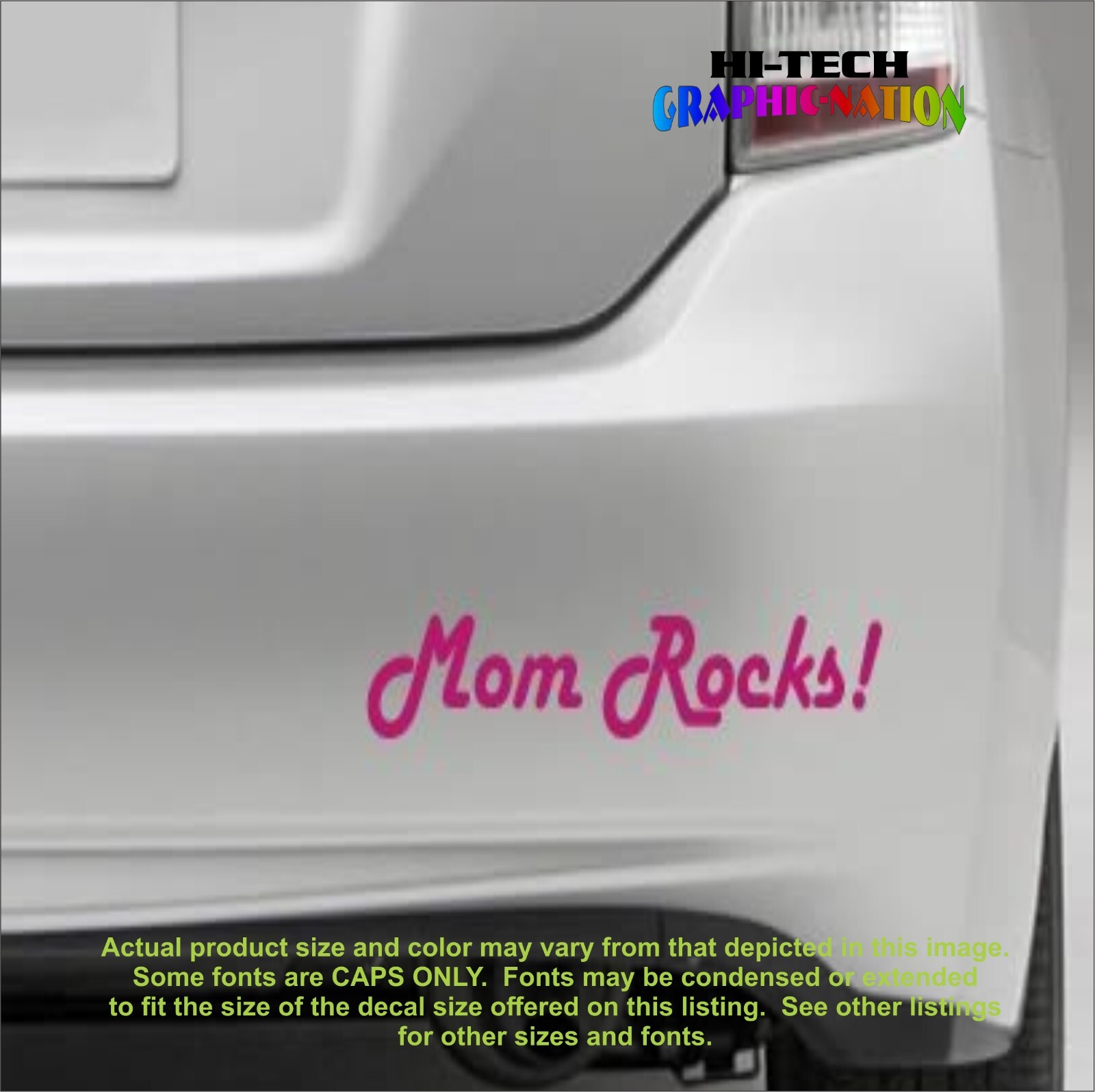 Custom Text Vinyl Lettering Sticker Decal Window Wall Business Car Name Boat RV