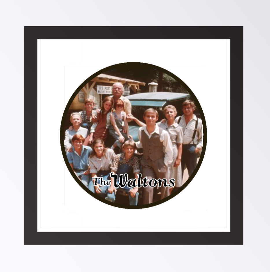 The Waltons (Classic TV) Family – 4" Vinyl Decal Handmade Laptop Decor Vehicle