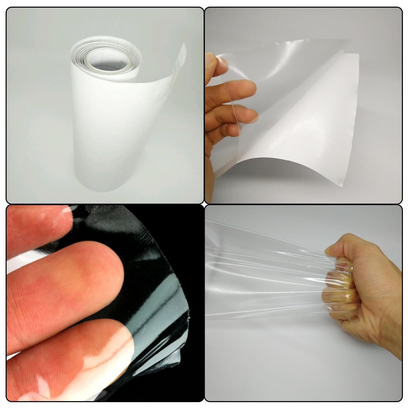 1* Car Paint Protection Film Clear Anti Scratch Wrap Guard Transparent