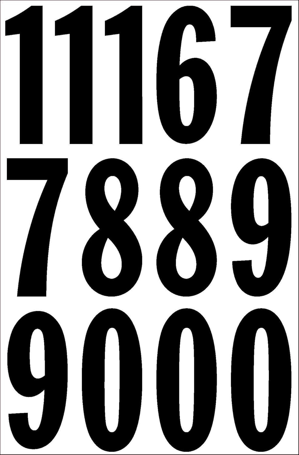 Hy-Ko Prod. MM-4N26 Boat Number Assortment