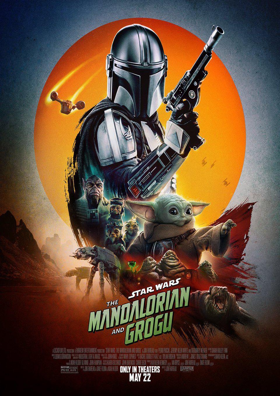 The Mandalorian And Grogu Movie New Poster Star Wars 2026 11X17