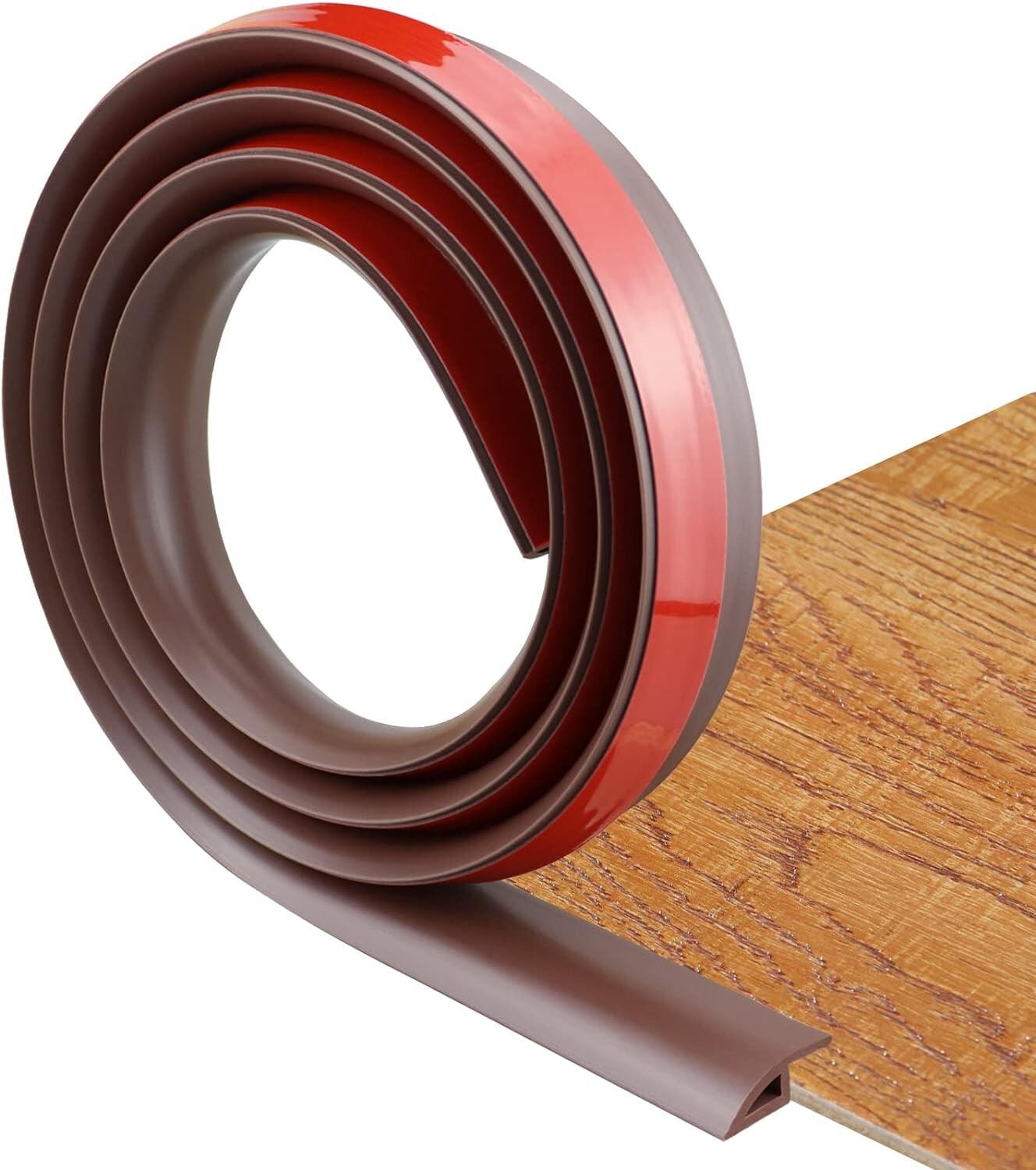 Self Adhesive Carpet & Flooring Transition Strip – PVC Threshold Trim – 6.56ft