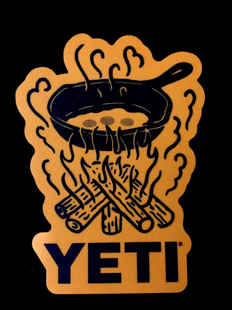 Rare Yeti Fried Eggs Sticker