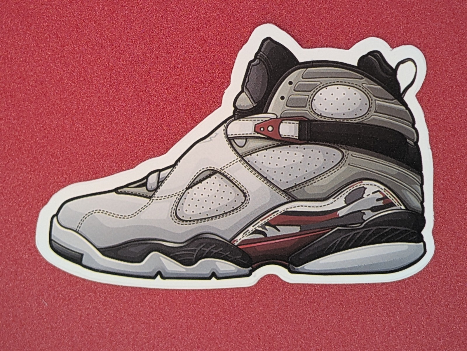 Michael Air Jordan Nike Jumpman Sneakers Tenis Shoes Sticker Decal Bulls ~2 inch