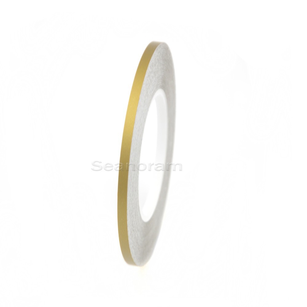 1/12" 2mm Matte Gold DIY Home Shop Pinstriping Pin Stripe Decal Vinyl Sticker