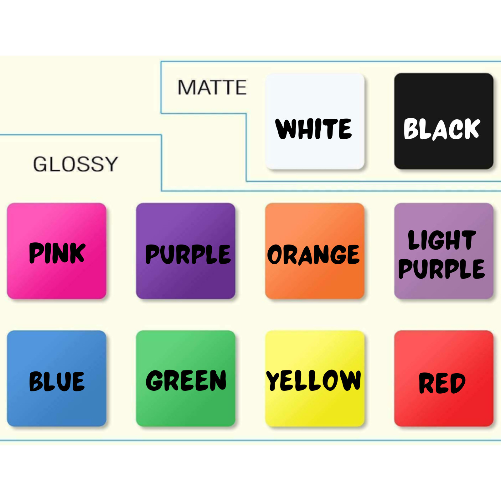 Set of 12 adidas vinyl decal stickers party decal color choice size color