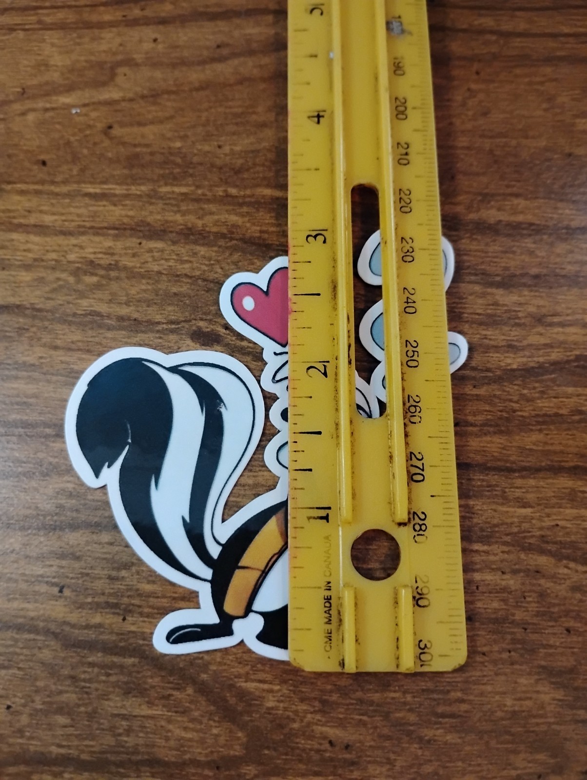 Pepe Le Pew Hugging Blunt 420 Smoking Humor Vinyl Decal Sticker