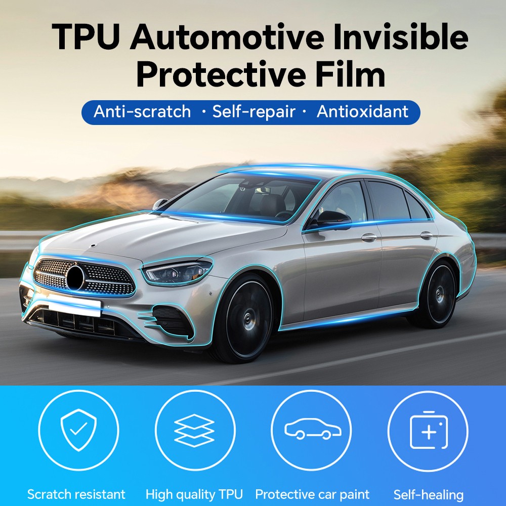 For Mercedes-Benz E-Class W213 2021-2023 Paint Protection Film Precut Kit PPF