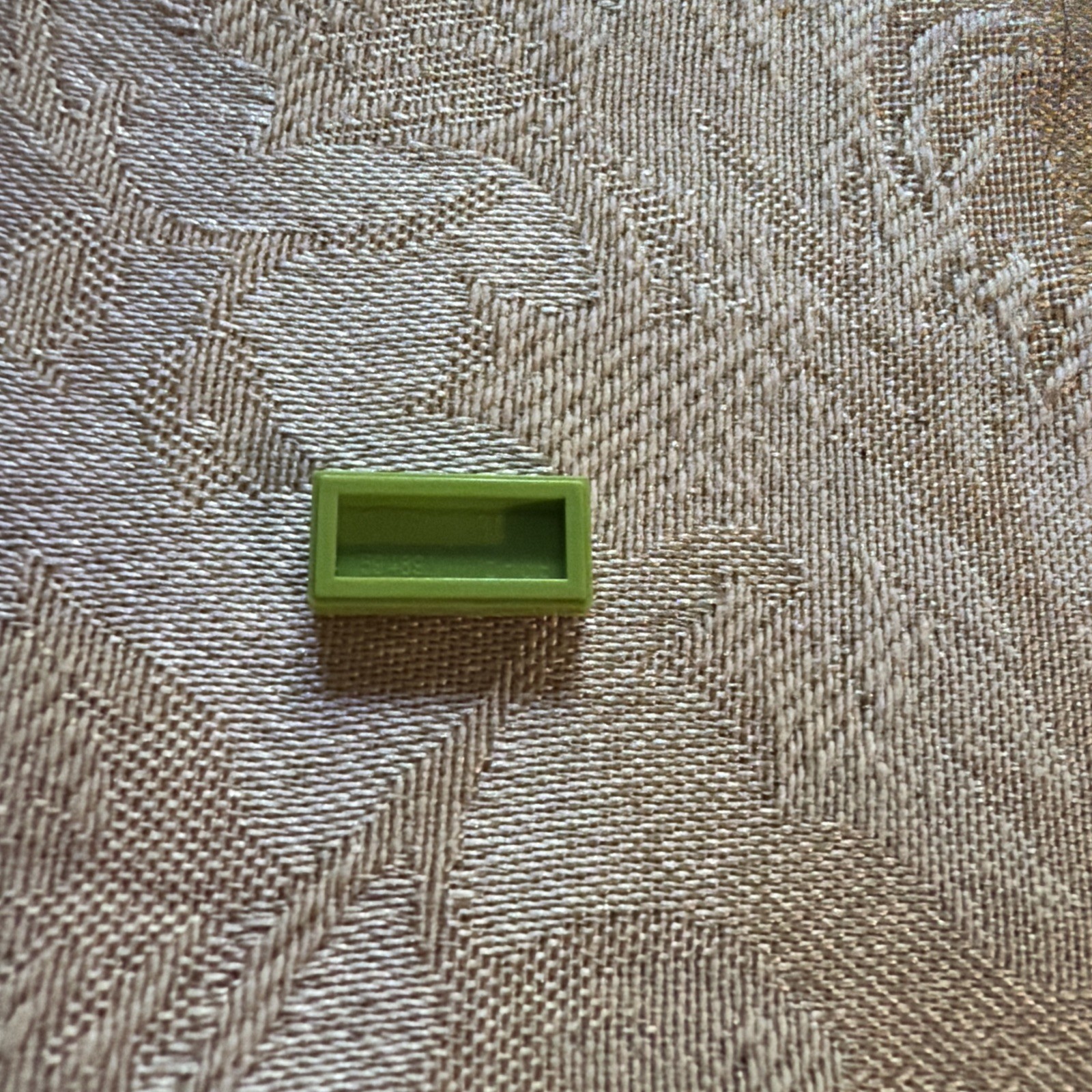 Lego x1 Truck Car LICENSE PLATE PRINTED GREEN MINIFIG TILE XFBCNZG9