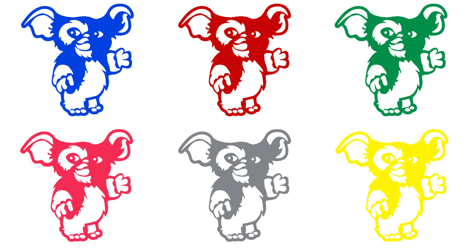Vinyl Decal Truck Car Sticker Laptop – Movies Horror Gremlins Gizmo v2