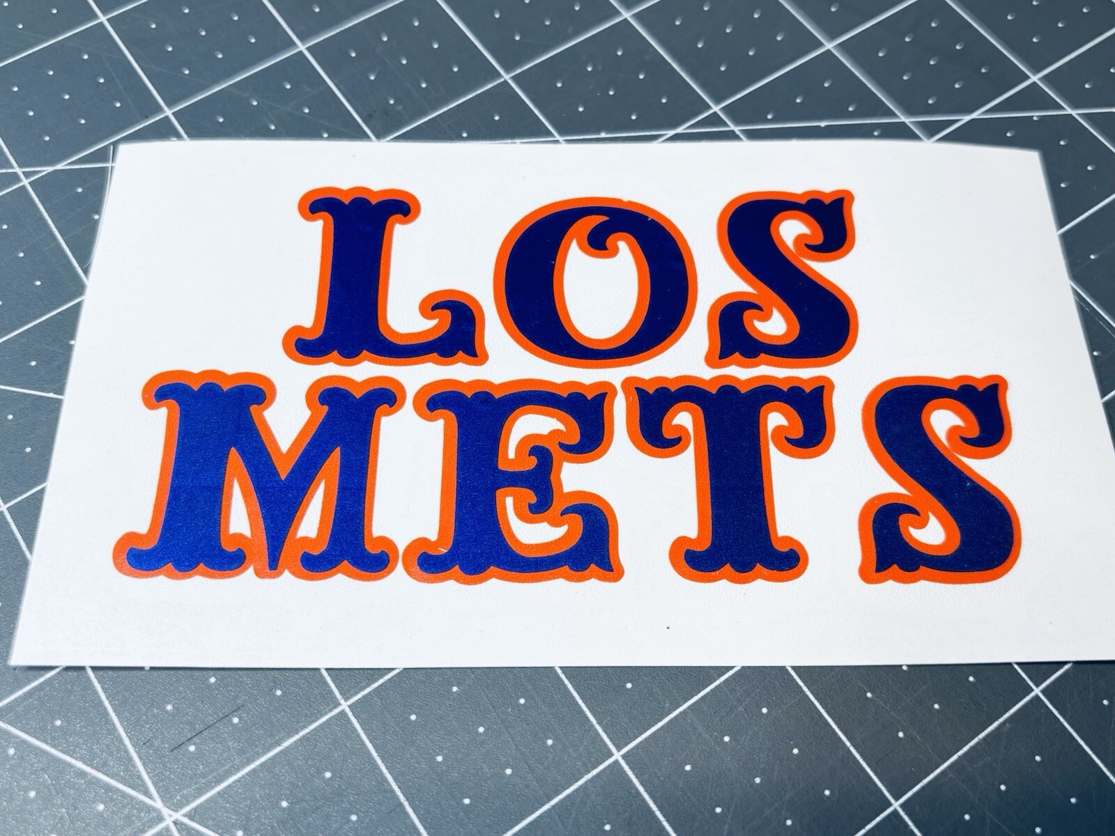 Mets Vinyl Decal-Many Sizes Avail From Phone Case Size To "BIG" Buy 2 Get 1 FREE