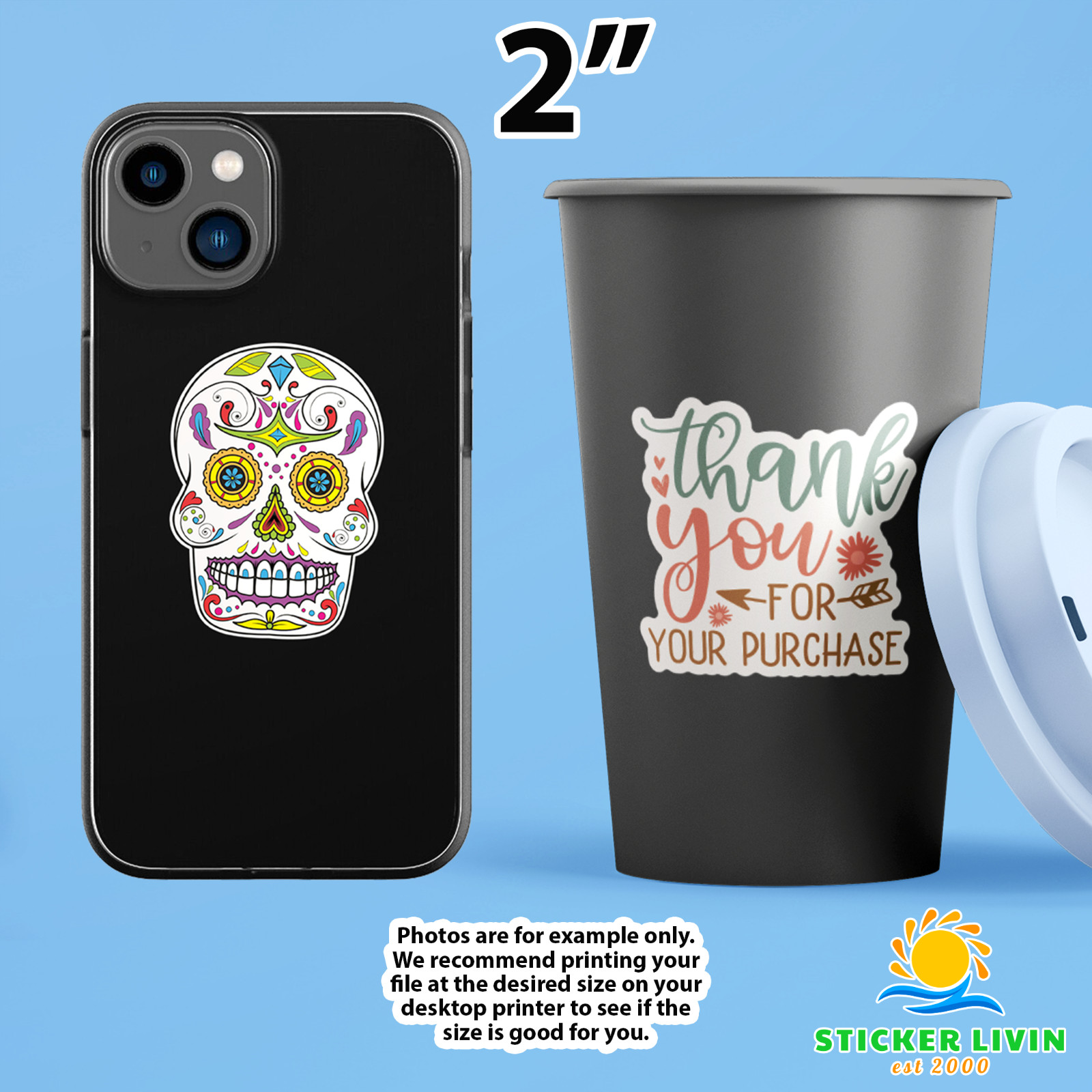 Custom Labels | Waterproof | Gloss or Matte Lamination | Your Logo or Design