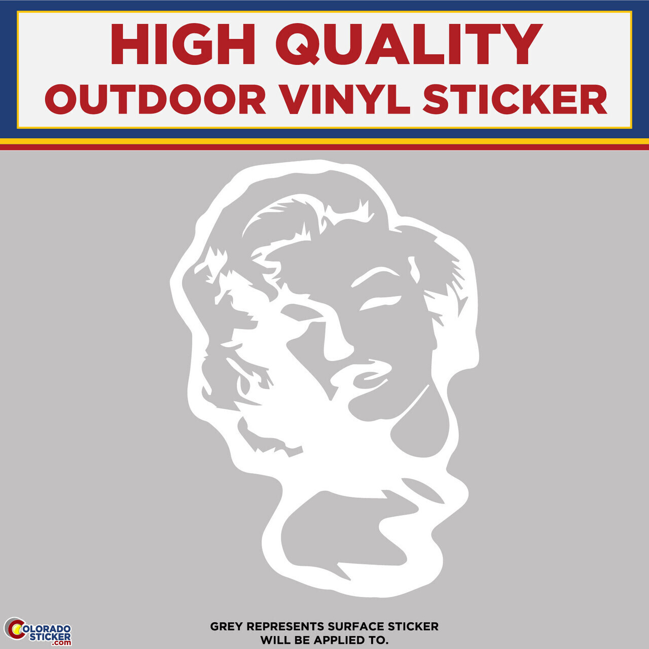 Marilyn Monroe, Die Cut High Quality Vinyl Stickers