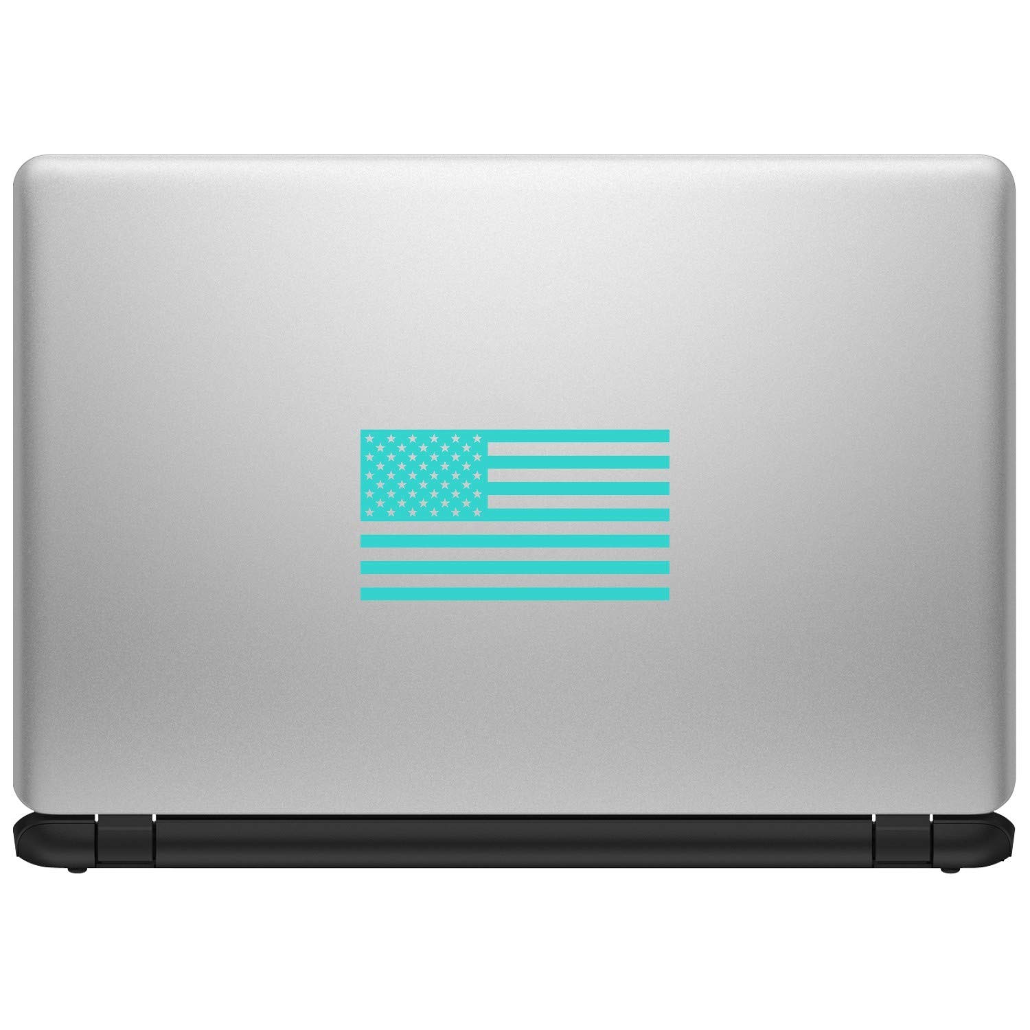 US Flag Vinyl Decal Sticker for Laptop, Car, Truck, Window, Bumper 5in x 2.8in