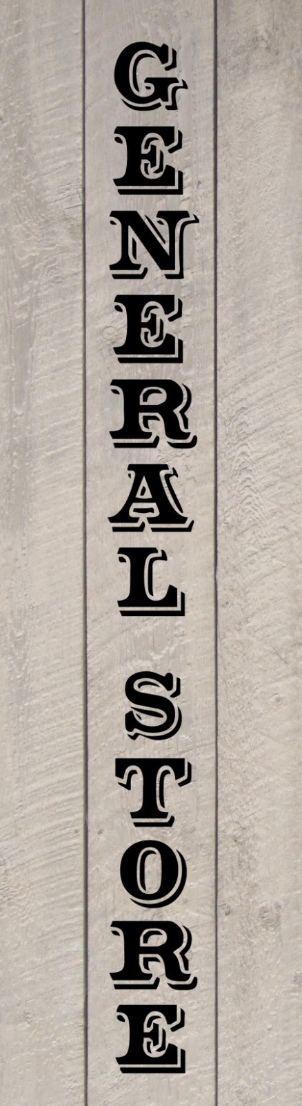 General Store Pantry Vertical Kitchen Vinyl Wall Quote Sticker Decal
