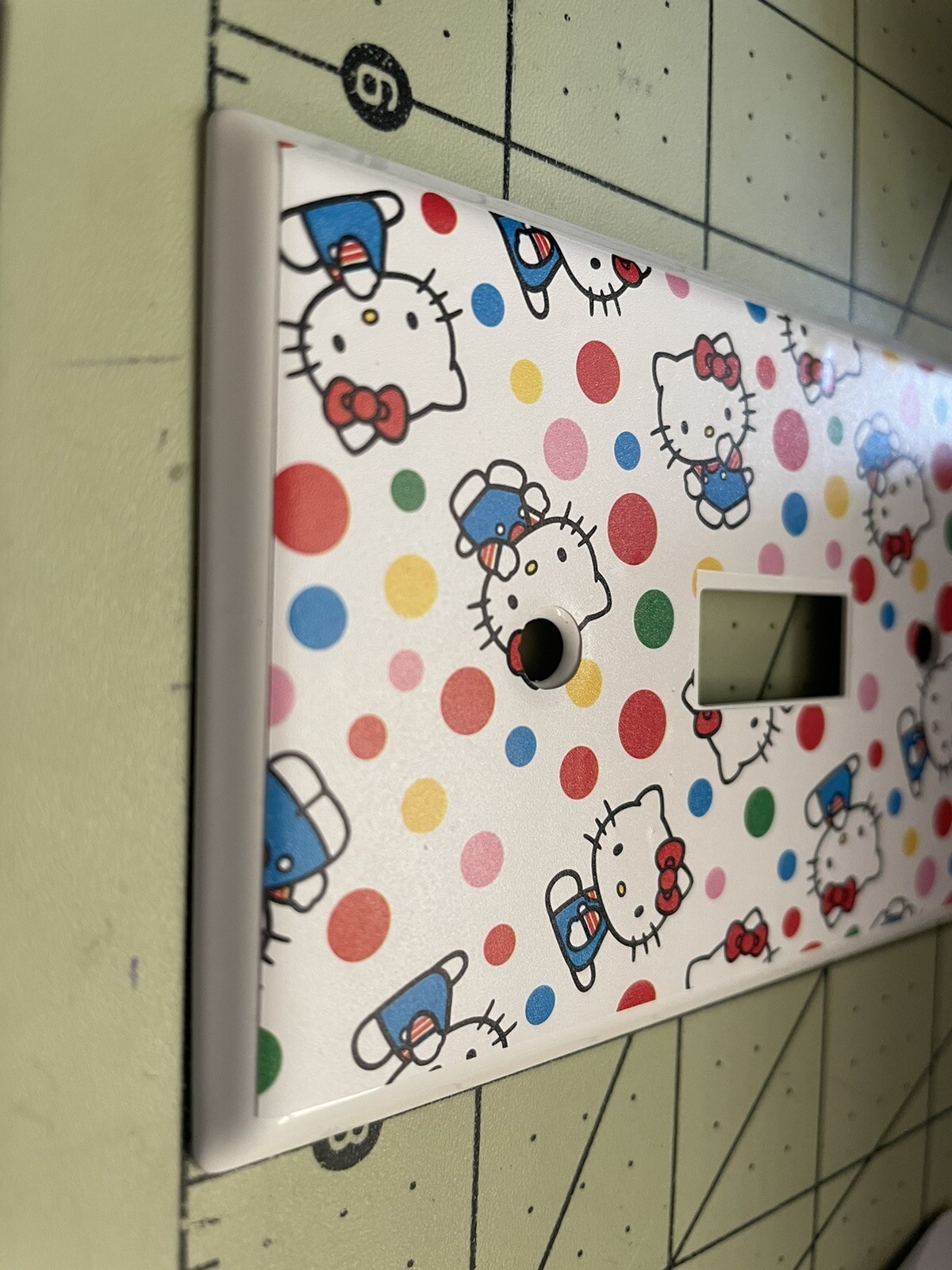 hello kitty Light switch die cut vinyl decal #115A BOGO 25% OFF