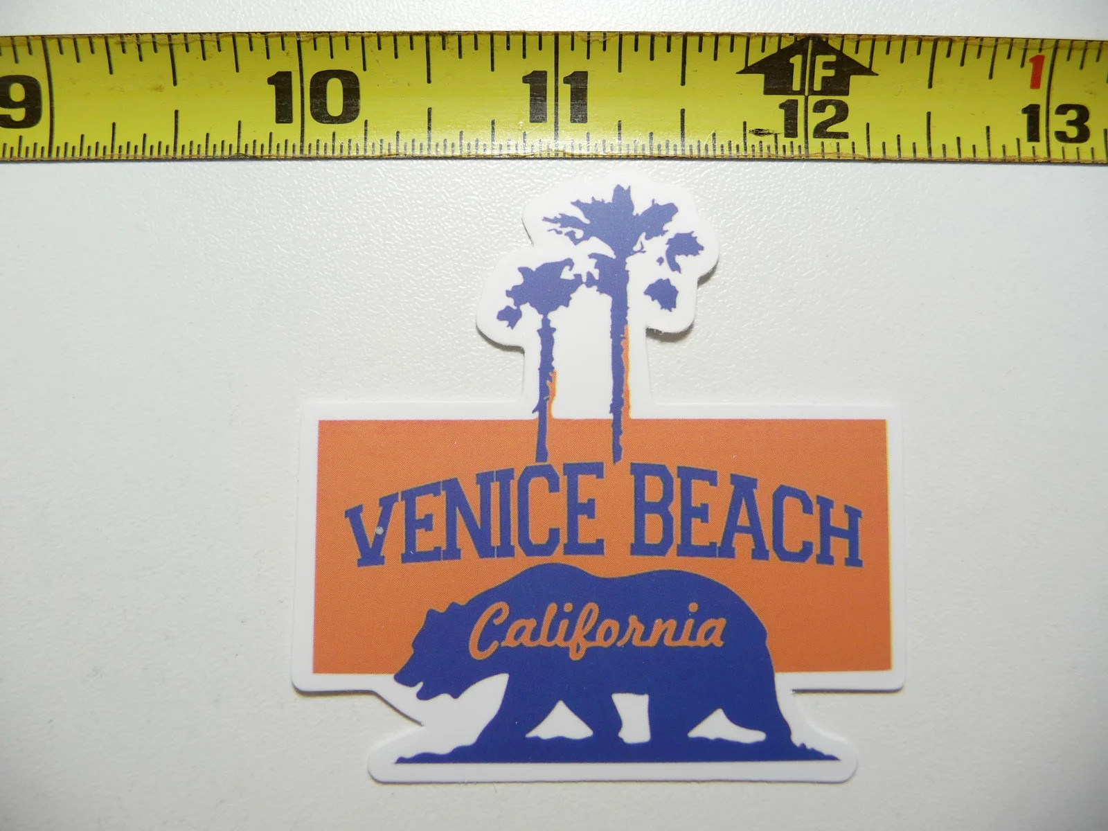 CALIFORNIA SMALL STICKER DECAL VENICE BEACH BEAR WALKING MEMORIES SOUVENIR