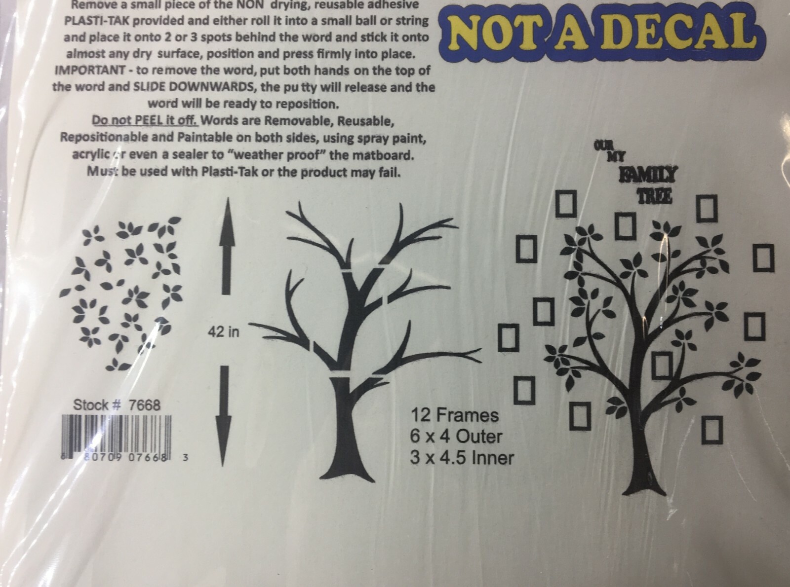 Medium Family Tree 46 inches High