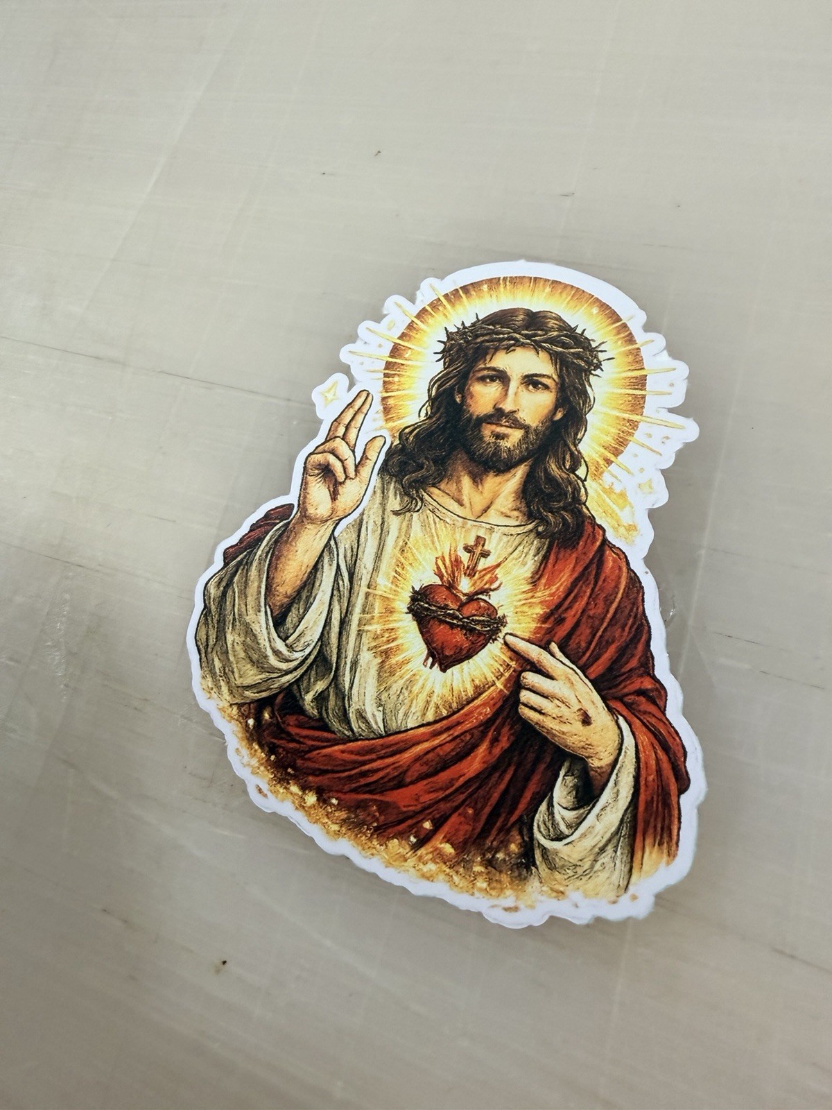 Jesus Christ Christian Sticker Decal Home Office Decor Free Shipping New Vinyl