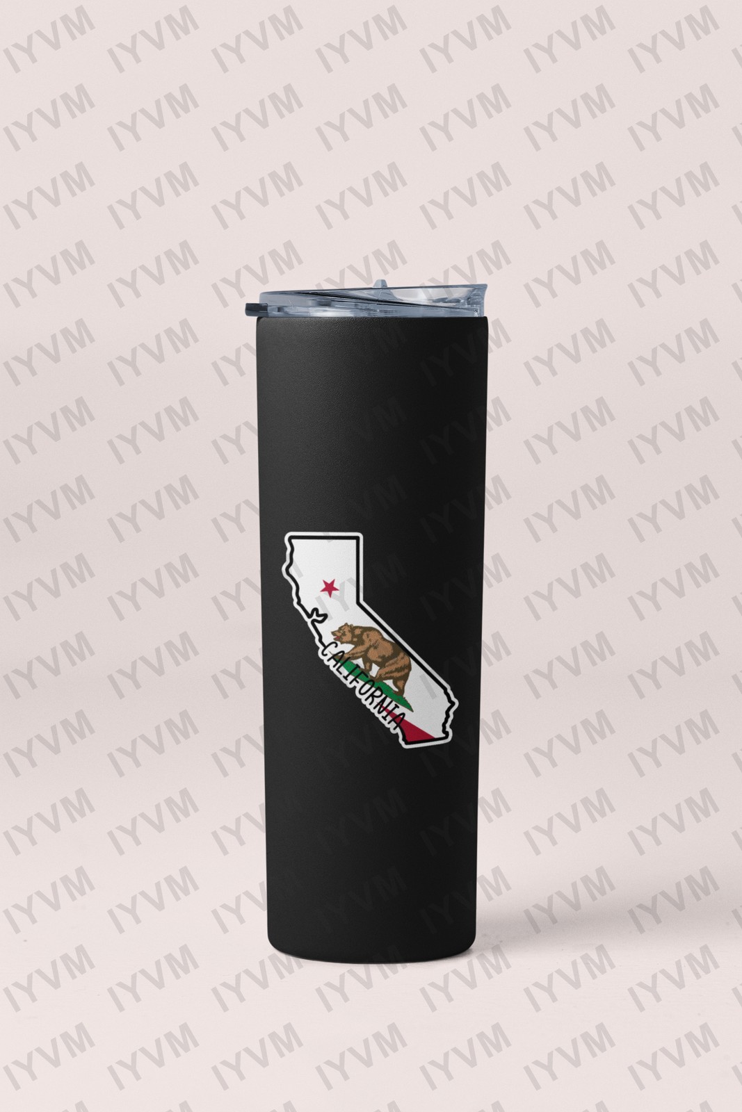 State of California Flag Map Sticker Decal USA California State