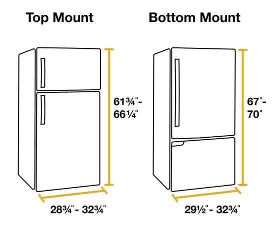 Barn Door Fridge Wrap, Laminated Refrigerator Sticker Cover. Countryside style