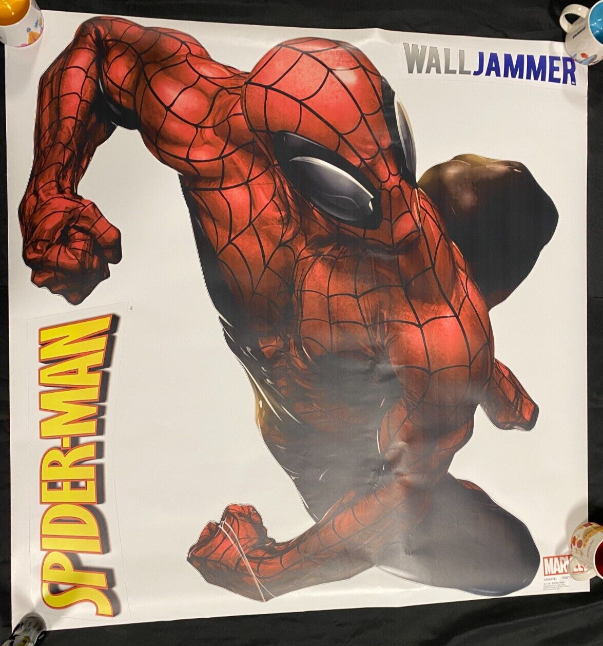 2000s Wall Jammer Spider-Man 4×4 ft Wall Sticker Decor Poster BANNER