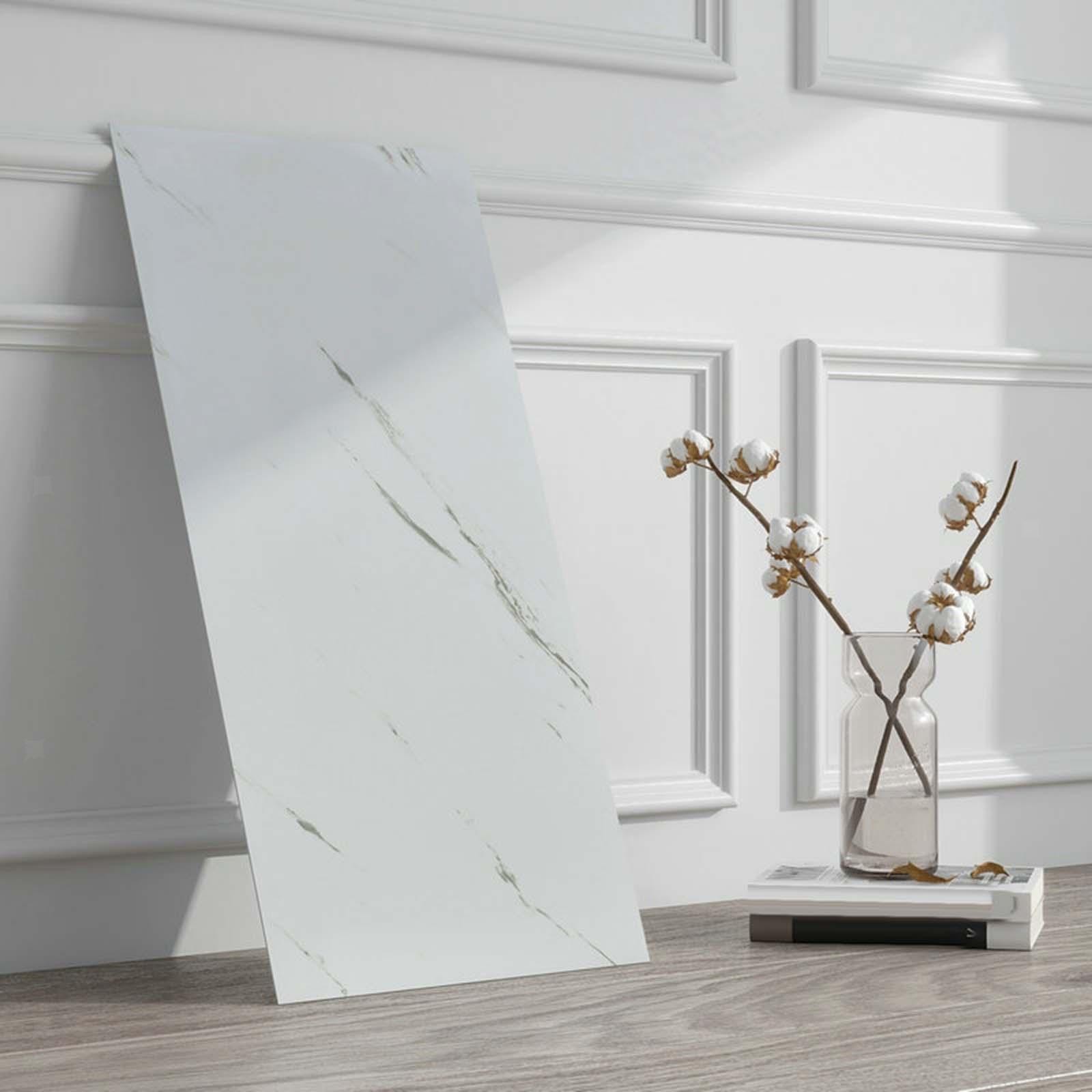 Backsplash Wall Tile Sticker Waterproof Imitation Marble
