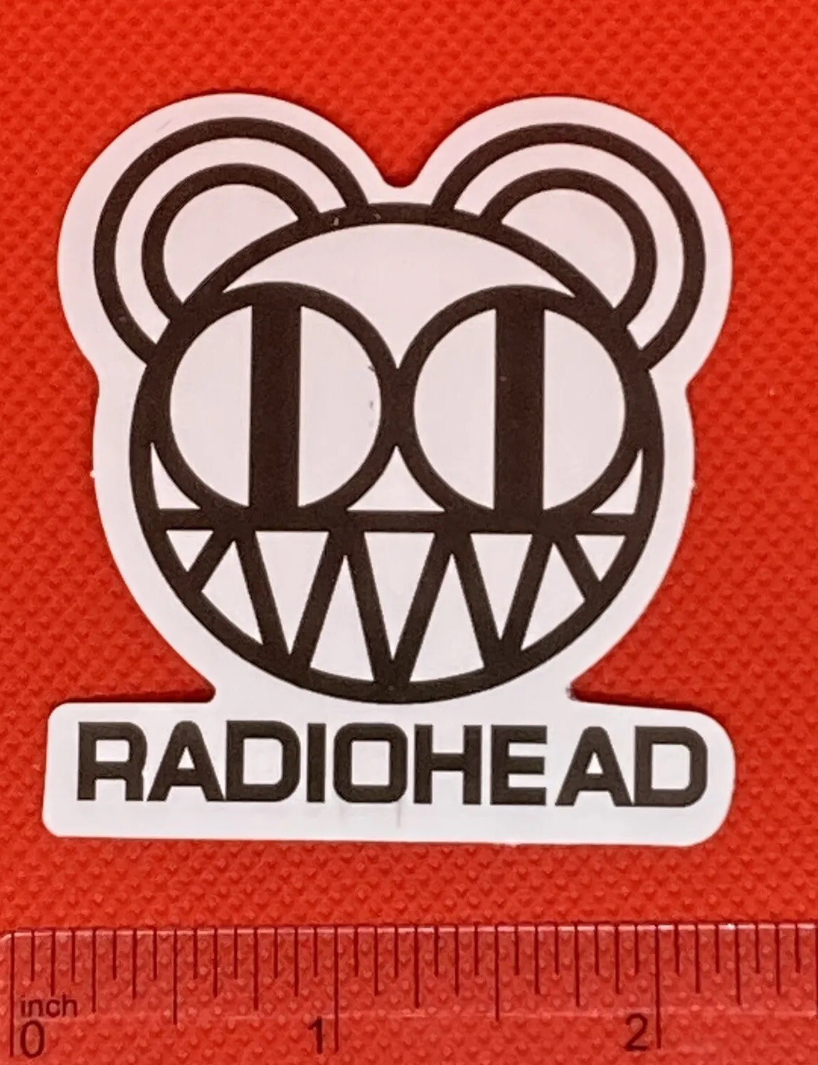 Radiohead Bear Logo Music Sticker Decal Free Fast US Shipping 🇺🇸