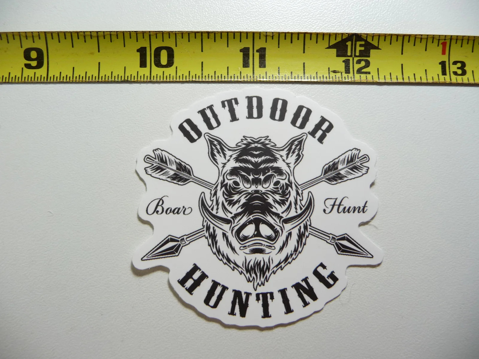 WILD BOAR HUNTING SMALL STICKER DECAL HUNT HUNTER WILDLIFE PIG FUNNY