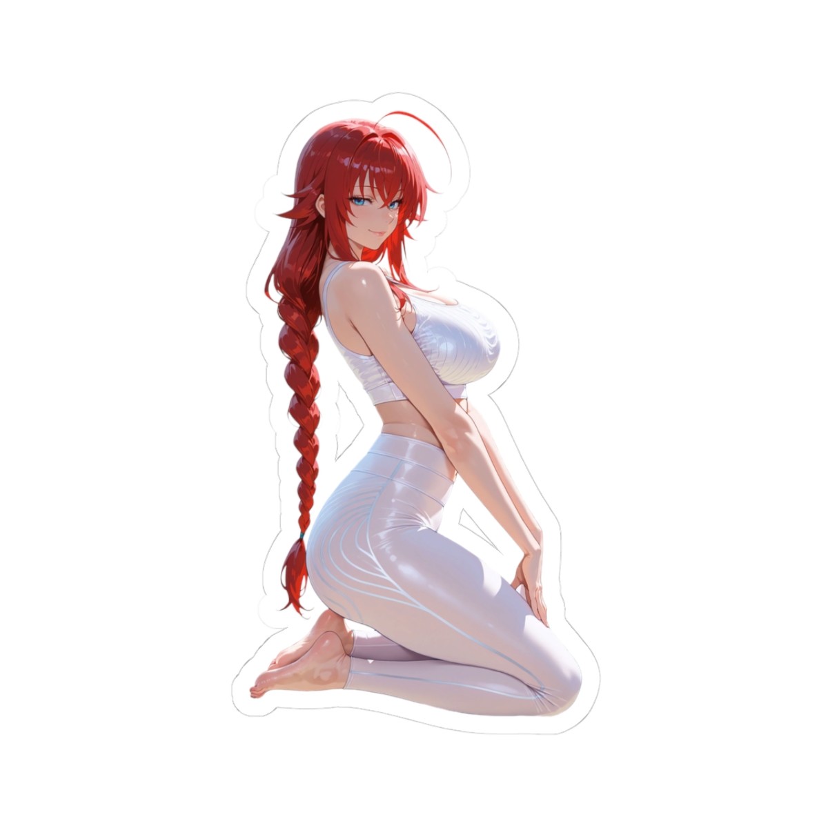 Cute Anime Girl Sticker | Cute Waifu Decal | $20 FreeShipping | Rias Gremory