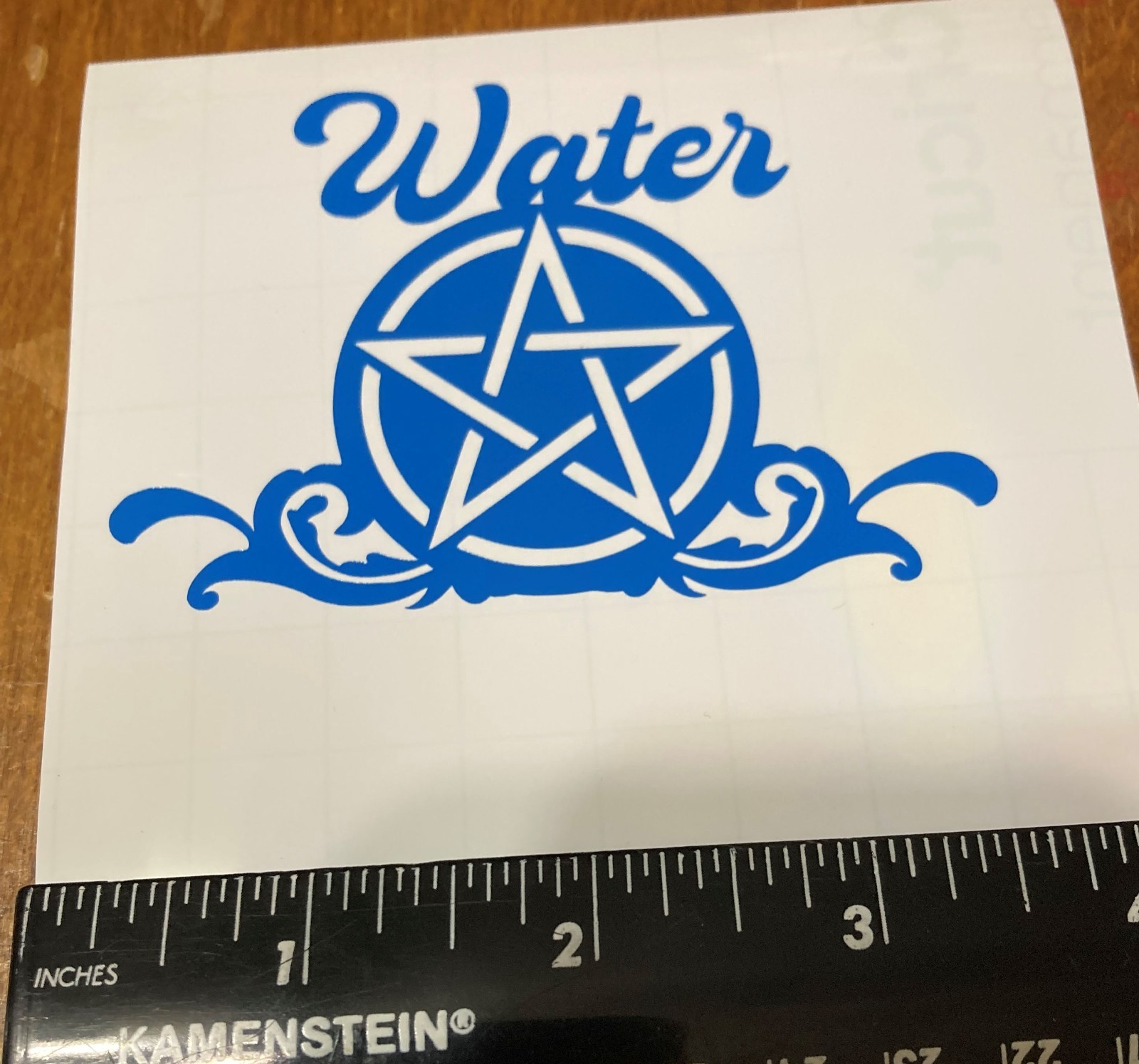 Handcrafted elemental decals
