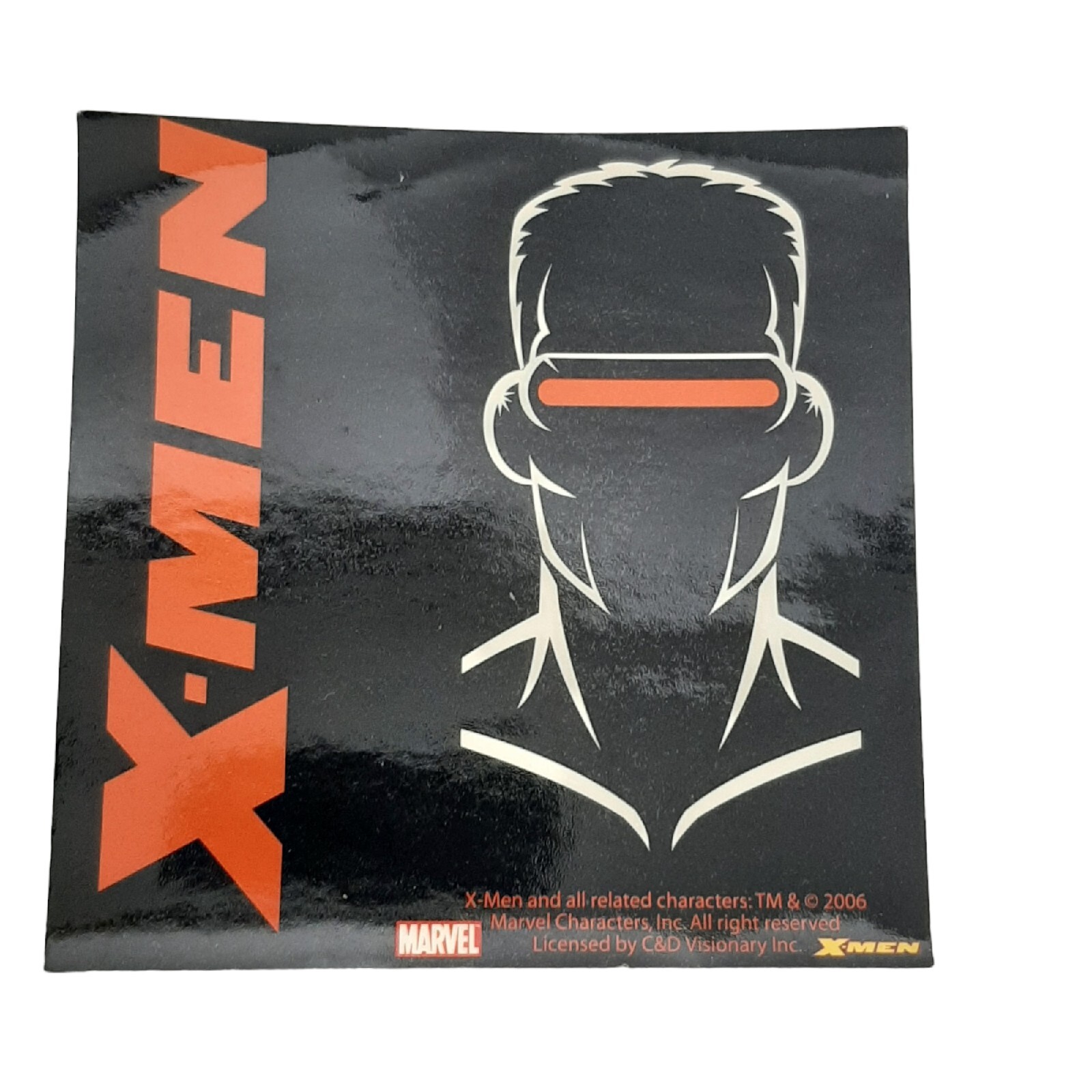 11 Marvel X-men Sticker Lot 4"x4" 9 Square & 2 Round