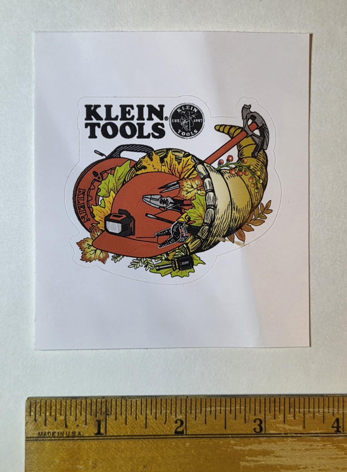 Klein Tools Tradesman Club Exclusive Giveaway Sticker November 2024