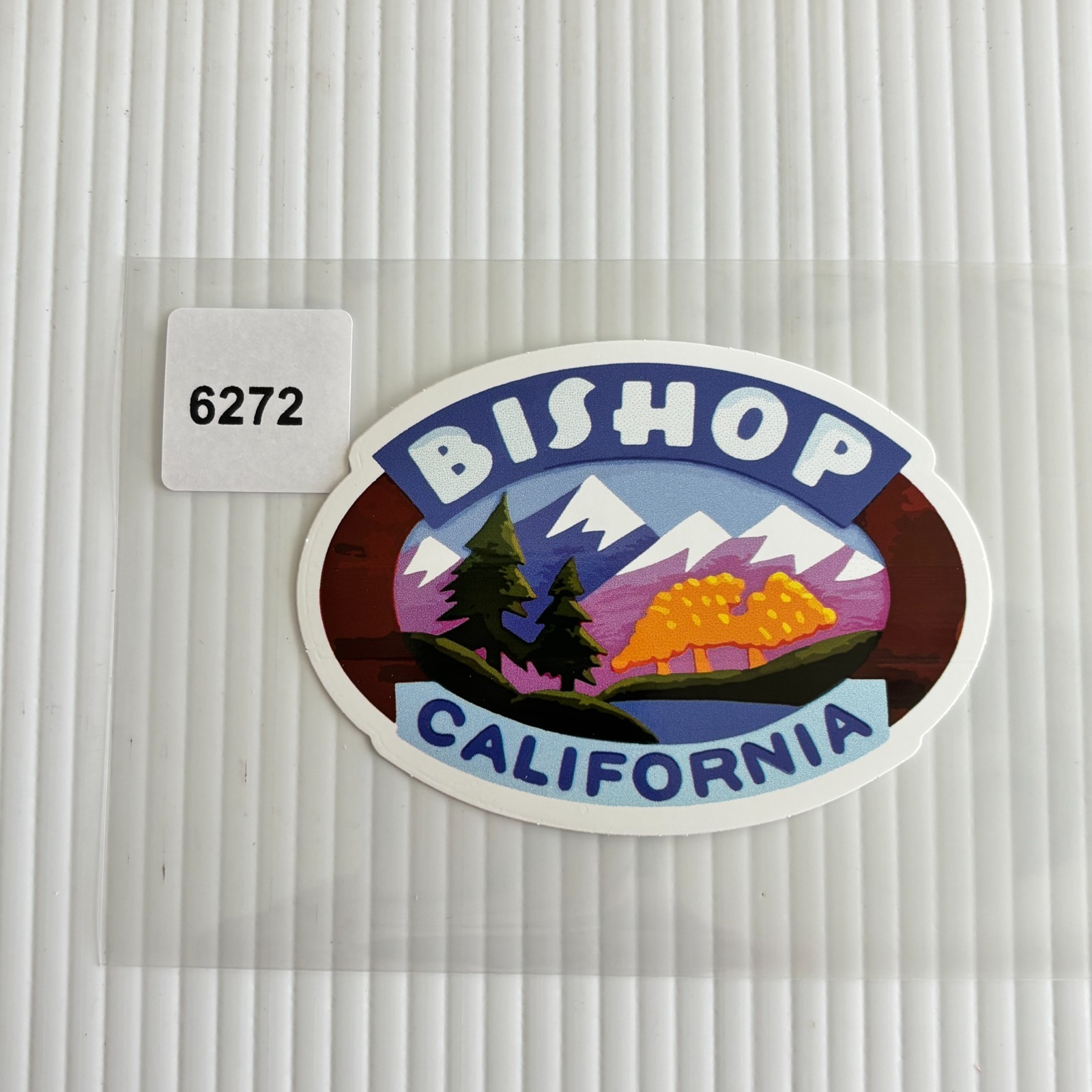 Bishop County California Sticker 3.5in